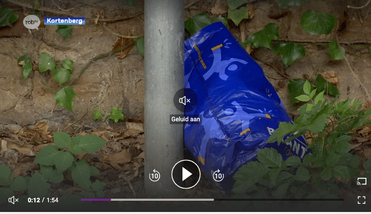 Meldingen zwerfvuil met 25% gedaald: Kortenberg verlengt proefproject met mobiele camera’s