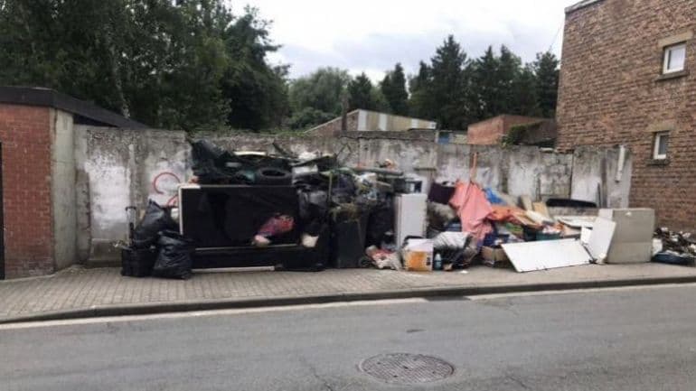 Seraing : des caméras fixes temporaires pour surveiller 172 dépôts clandestins